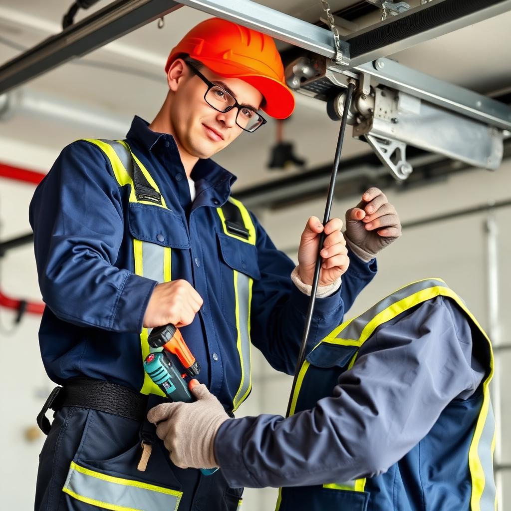 Repair garage door service in Valley City